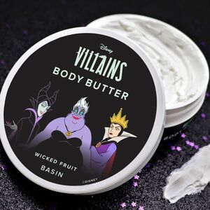 Disney Villains Body Butter by Basin Peach Pineapple Vanilla Sugar Apple 4oz New